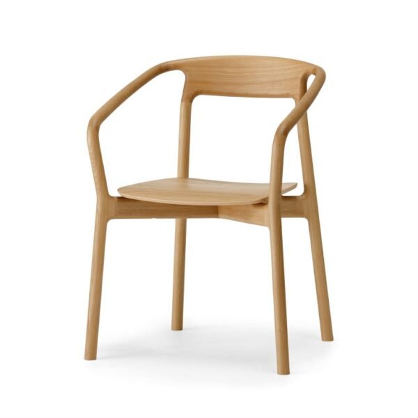 KORE Dining Armchair (Wooden Seat)