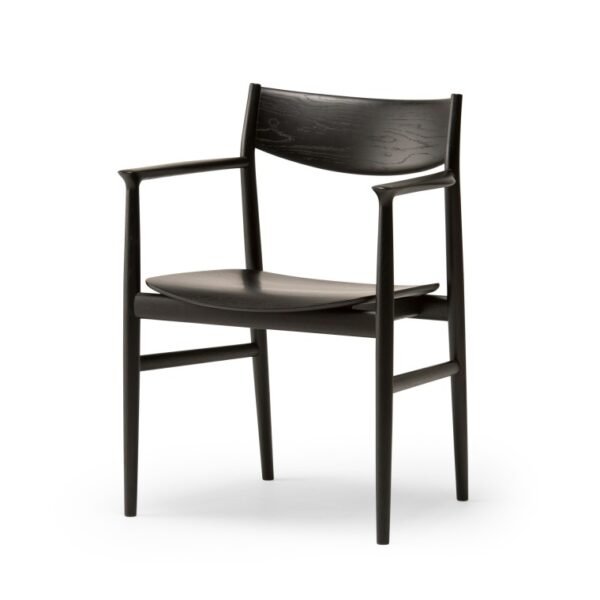 KAMUY Dining Black Armchair
