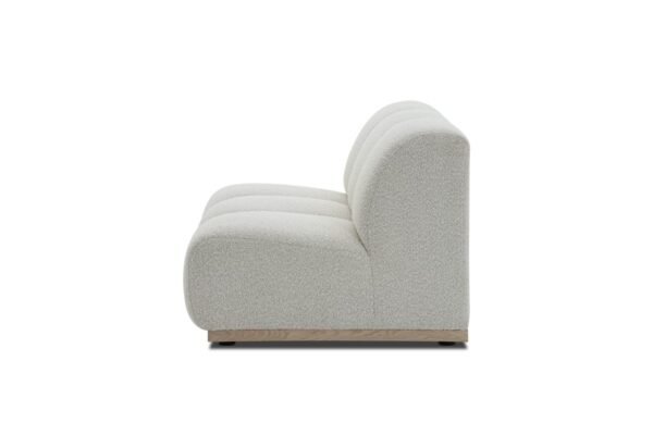 Marlow Performance Bouclé Armless Sofa - Image 4