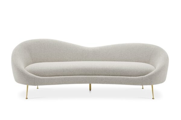 Odette Performance Bouclé Sofa - Customizable - Image 3