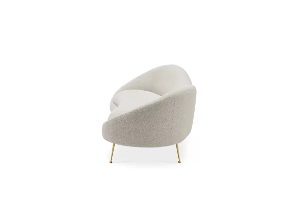 Odette Performance Bouclé Sofa - Customizable - Image 5