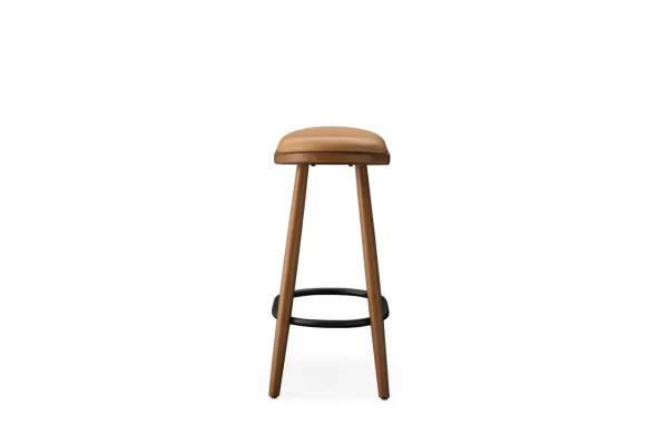 Abel Leather Counter Stool - Image 6