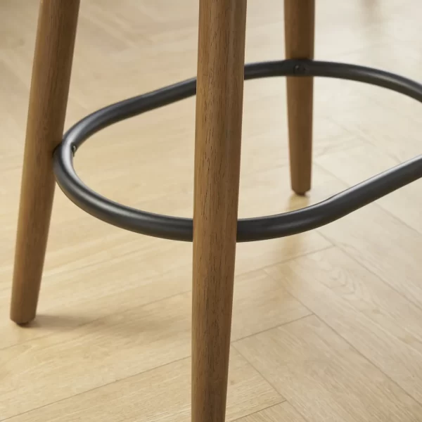 Abel Leather Counter Stool - Image 8
