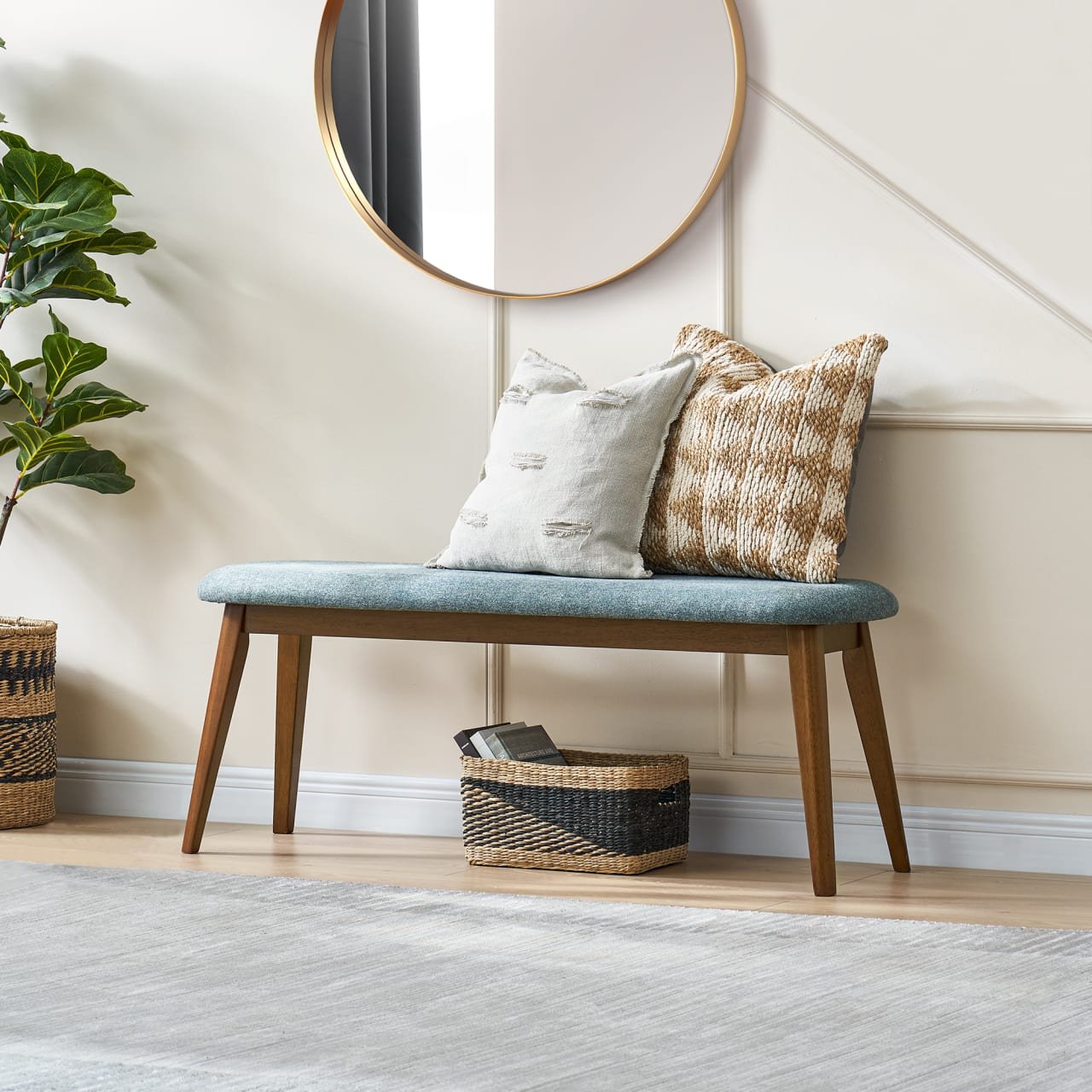 Buy Miles Entryway Bench - Eyedea Living Furniture