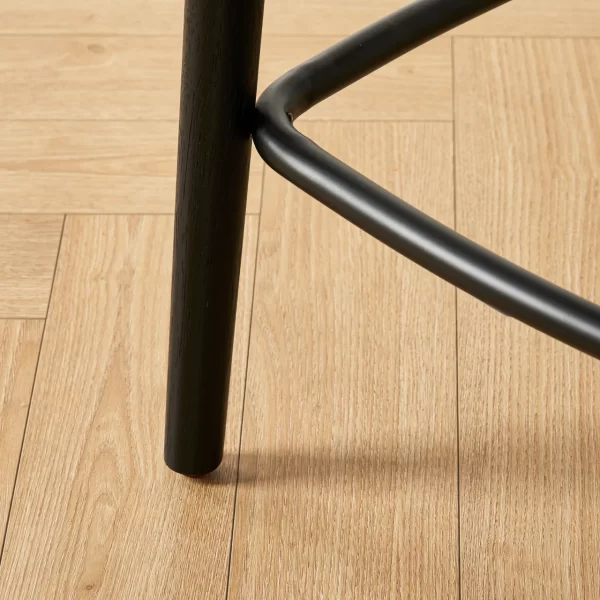 Edith Cane Bar Stool, Black - Image 15
