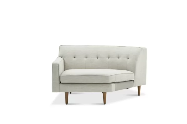Elias Angled Chaise Sofa - Customizable - Image 7