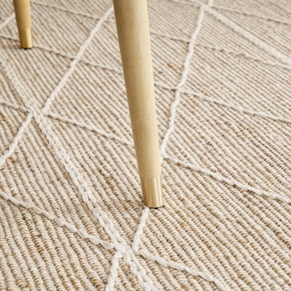 Kelsey Marble Dining Table, White Wash - Image 4