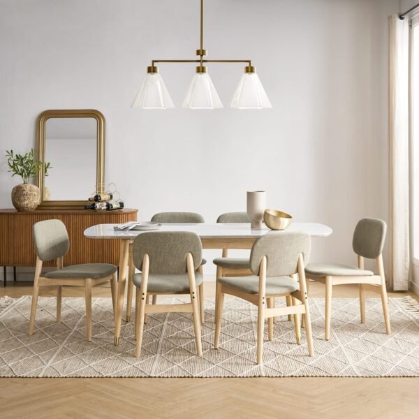 Kelsey Chair, White Wash