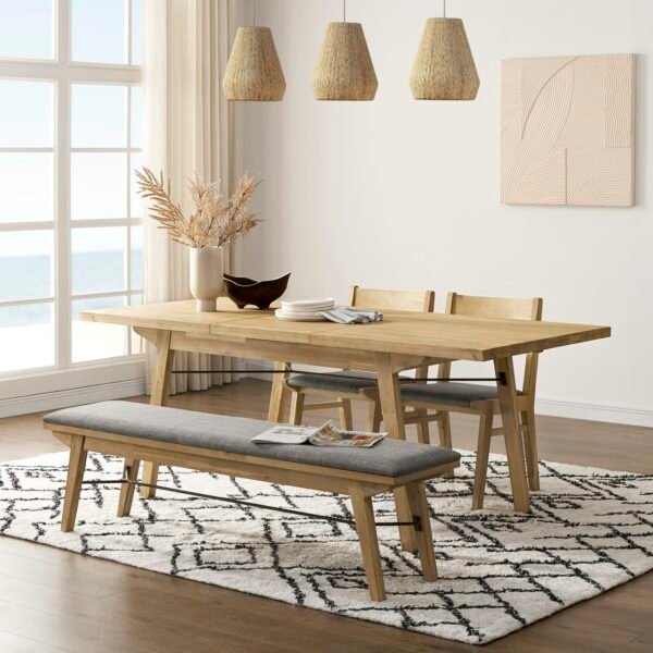 Miles Extendable Dining Table, 59" - 78.7"