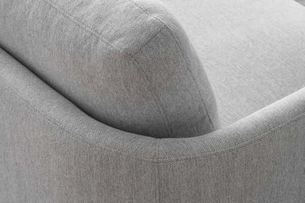Pebble Armchair with Ottoman - Image 6