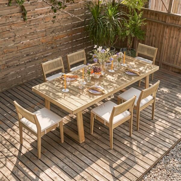 Rio Teak Dining Chair Set