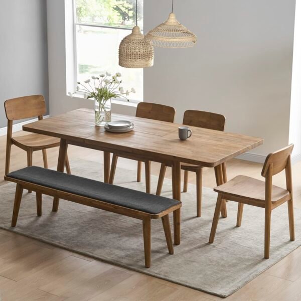 Hayden Extendable Dining Table, 70.9" - 88.6"