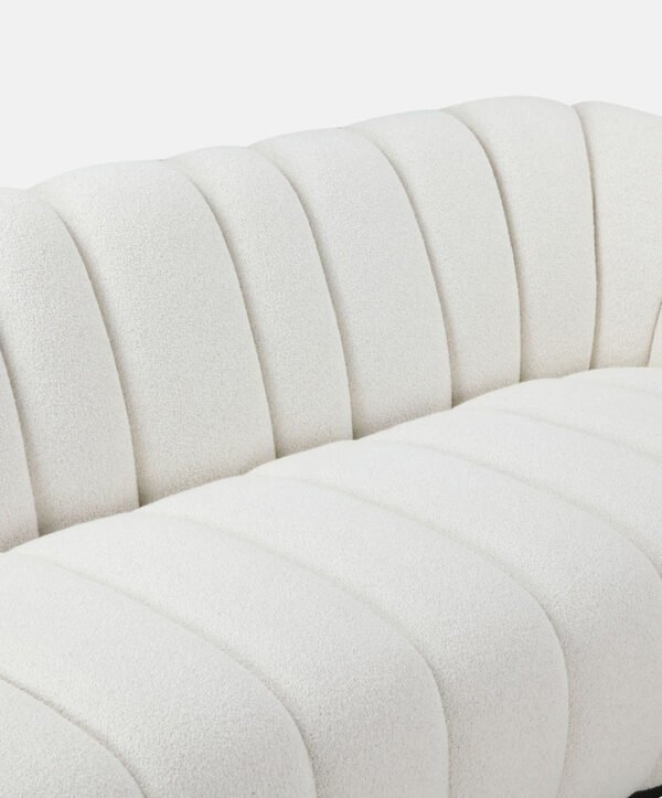 Clean and Simple Stripe Sofa - Image 3
