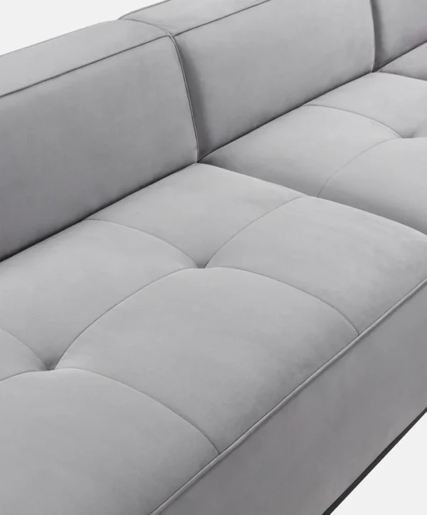 Minimalist Grey Sofa - Image 3