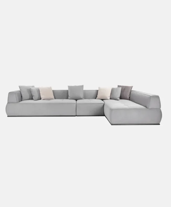 Minimalist Grey Sofa - Image 5