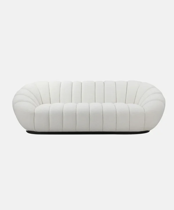 Clean and Simple Stripe Sofa - Image 6