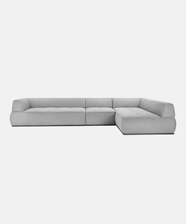 Minimalist Grey Sofa - Image 6