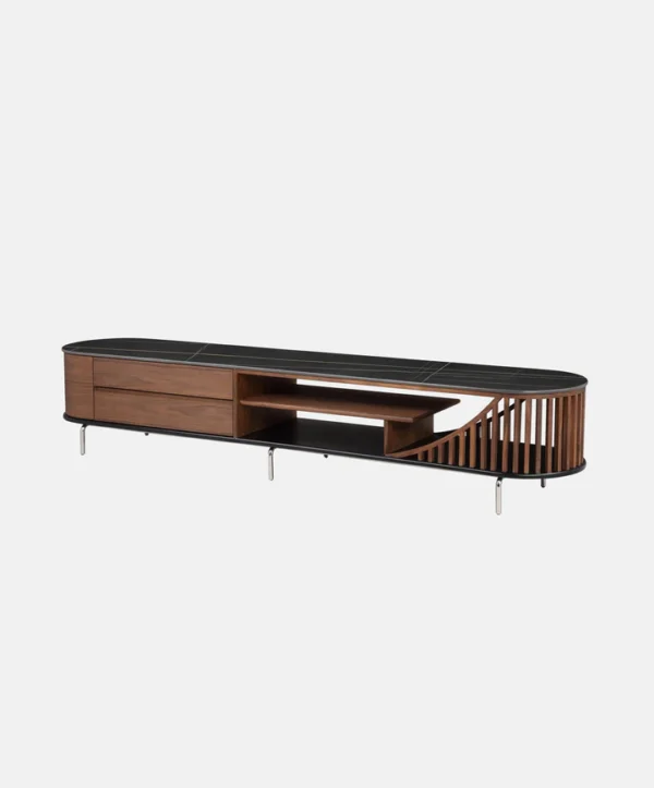 Multifunctional Sintered Stone TV Cabinet - Image 2