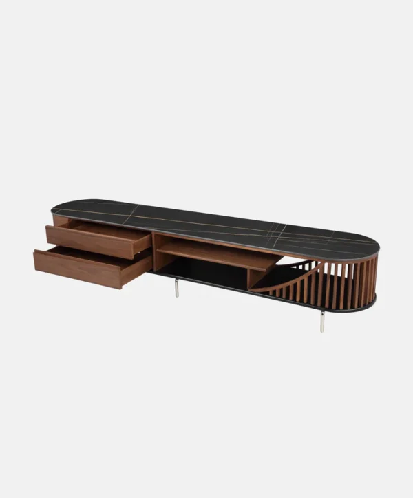 Multifunctional Sintered Stone TV Cabinet - Image 3