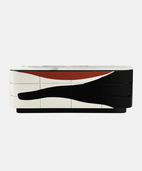 Chic Tricolour Sideboard