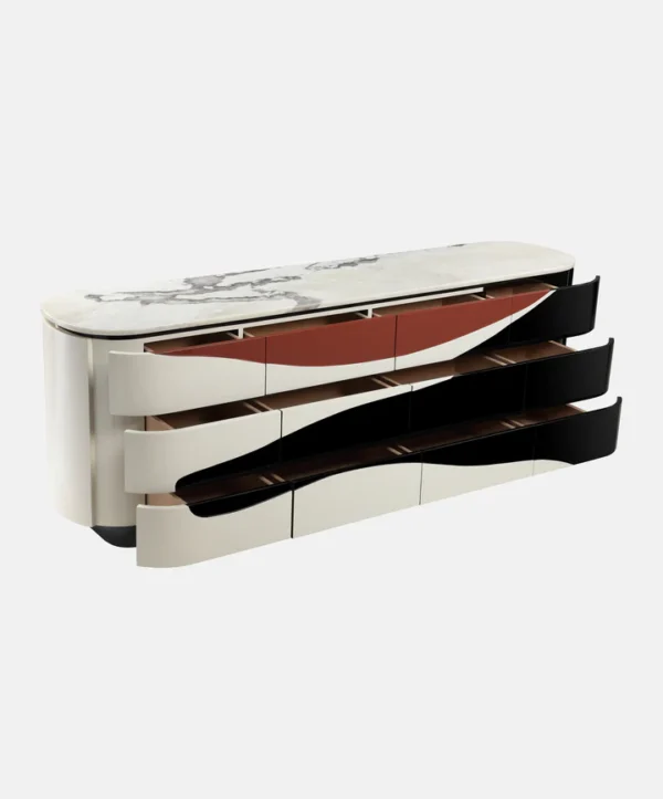 Chic Tricolour Sideboard - Image 2