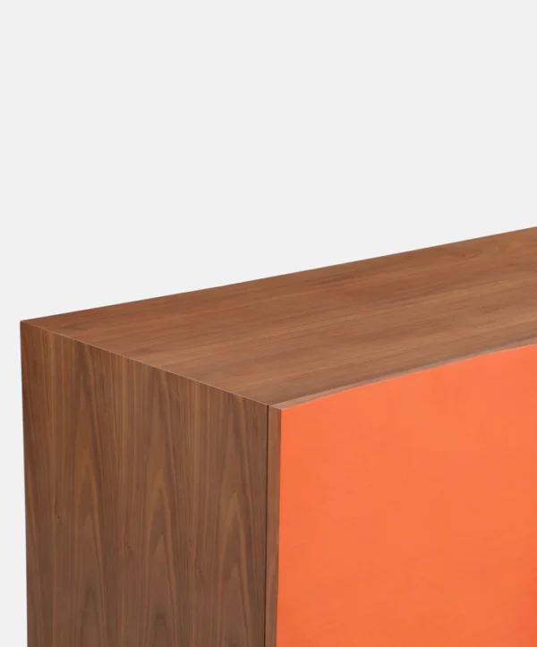 Opulent Neon Orange Sideboard - Image 3
