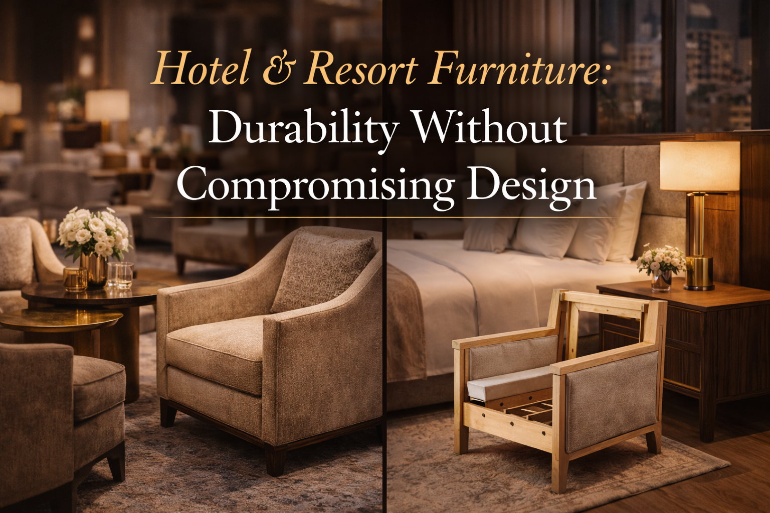 Hotel & Resort Furniture: Durability Without Compromising Design