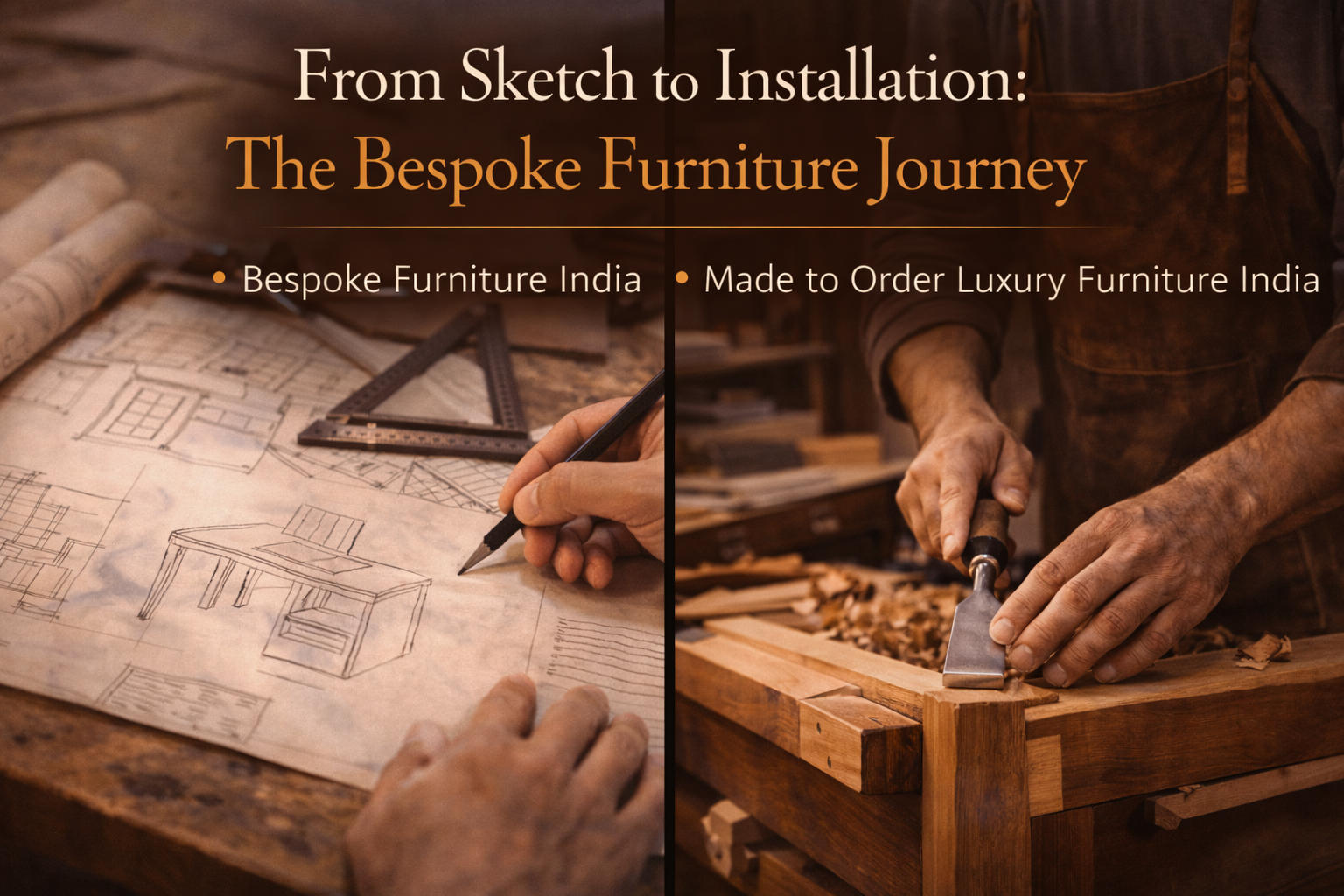 From Sketch to Installation The Bespoke Furniture Journey