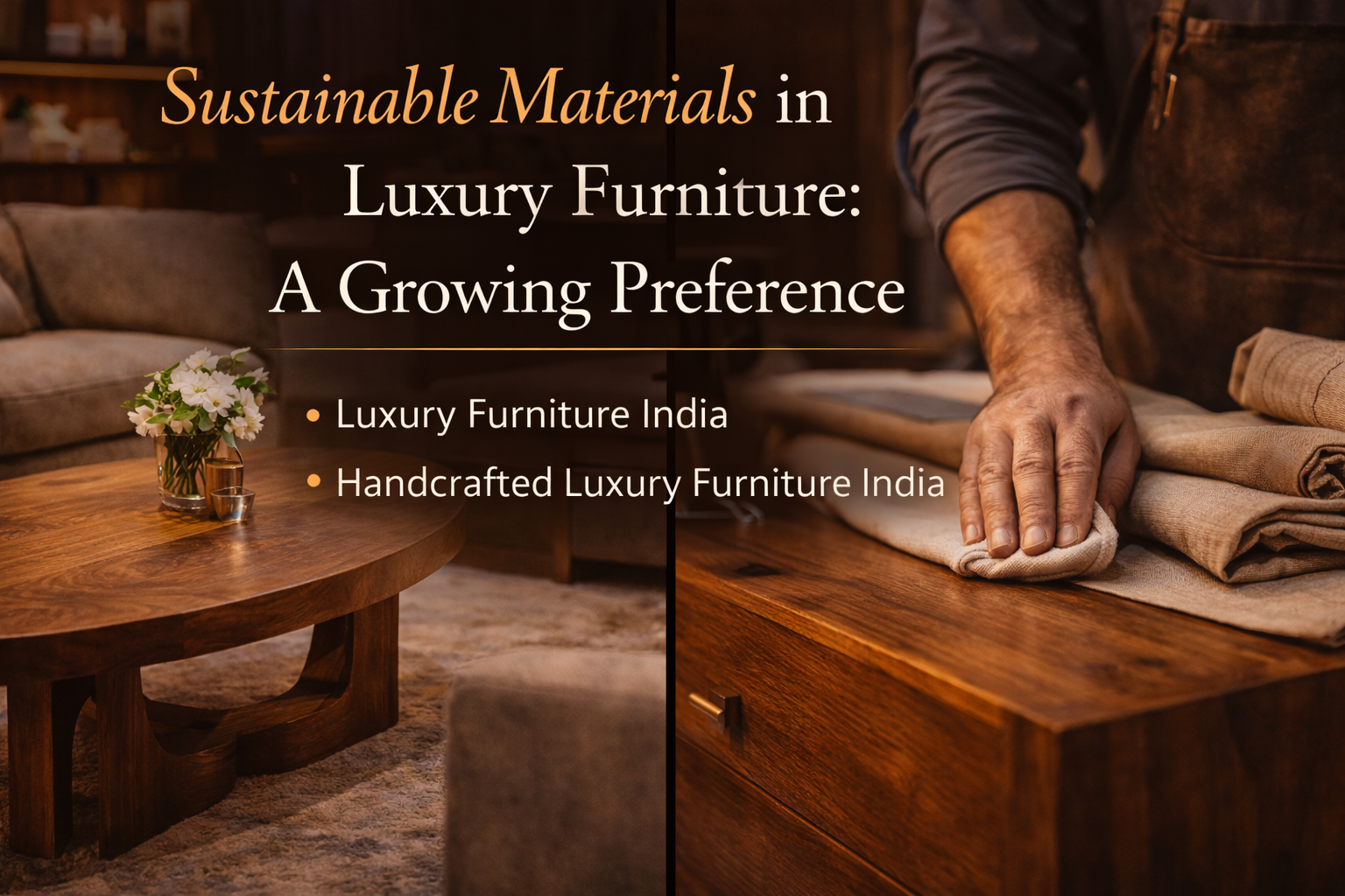 Sustainable Materials in Luxury Furniture A Growing Preference