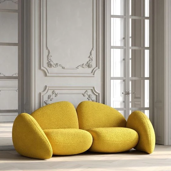 Elegant design double sofa - Image 6