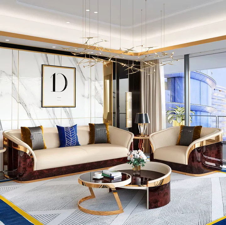 Norano Luxury Sofa Set - Image 4