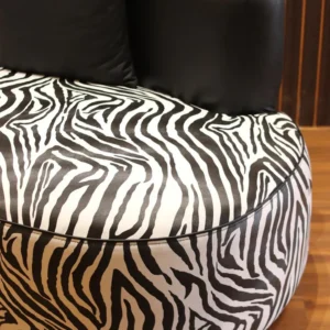 Alternative view of A sofa with a unique design