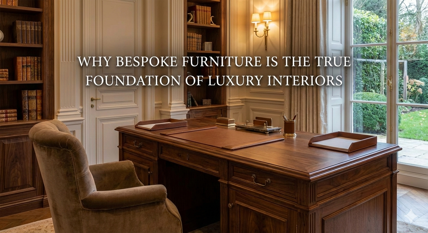 Why Bespoke Furniture Is the True Foundation of Luxury Interiors
