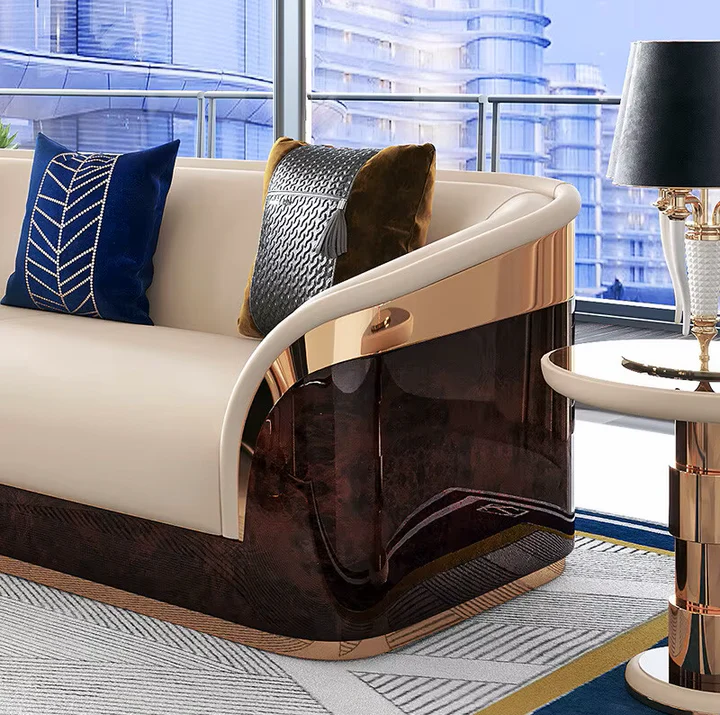 Norano Luxury Sofa Set - Image 4