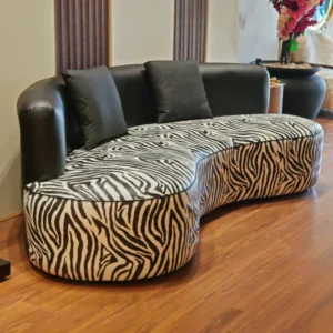 Alternative view of A sofa with a unique design