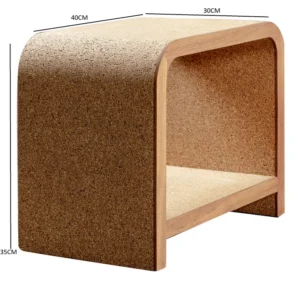 Alternative view of Bisu bedside table