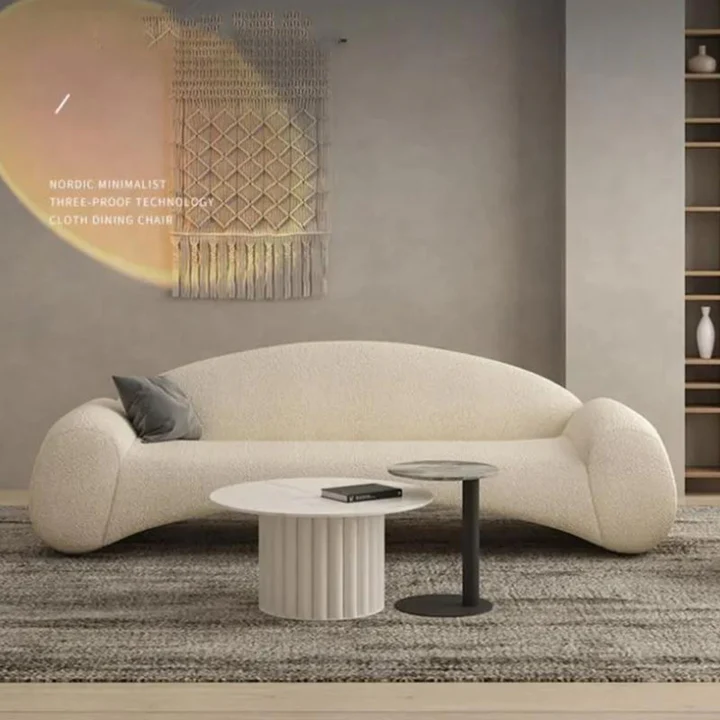 Uniquely designed sofa with a large armrest - Image 2