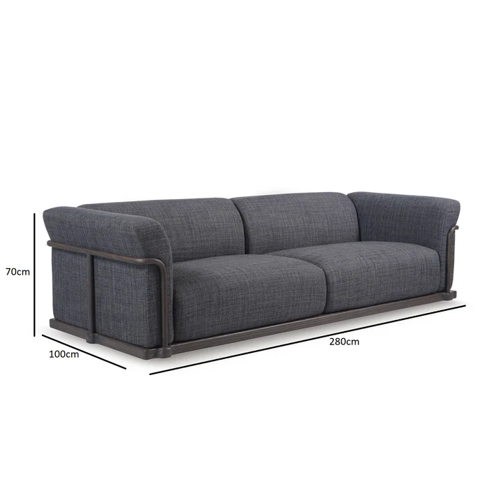 Elite Craft Veneer Sofa - Image 3