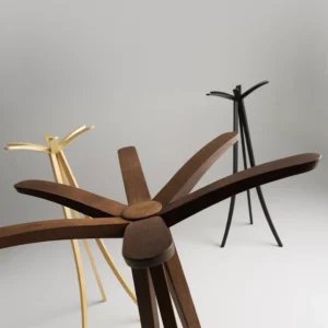 Alternative view of Daisy black coat rack