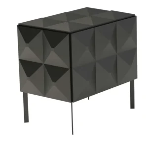 Belmondo bedside table black