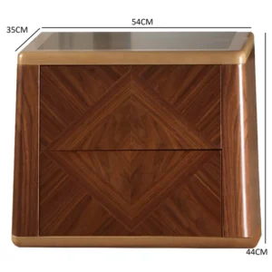 Alternative view of Desyo tall bedside table