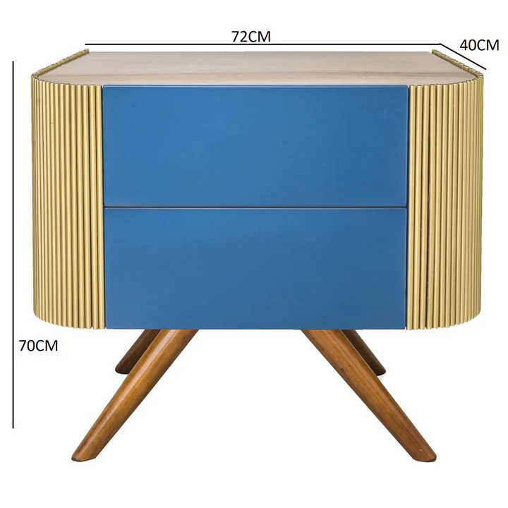 Alice wooden nightstand - Image 2