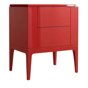 Zarafa red nightstand