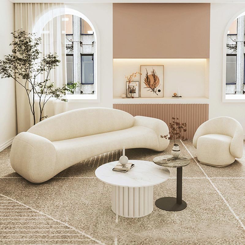 Uniquely designed sofa with a large armrest - Image 5