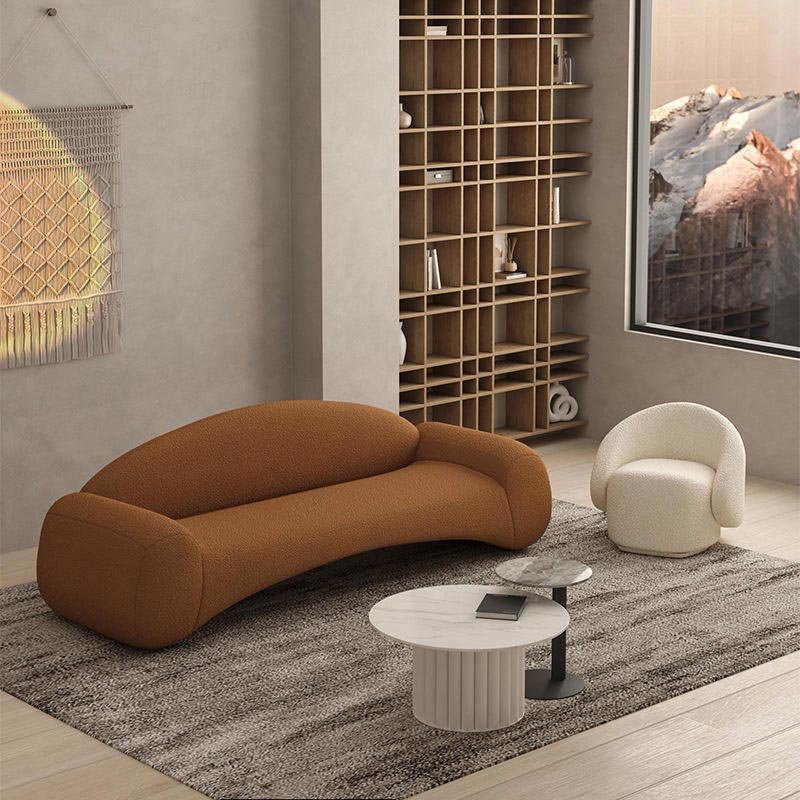 Uniquely designed sofa with a large armrest - Image 4