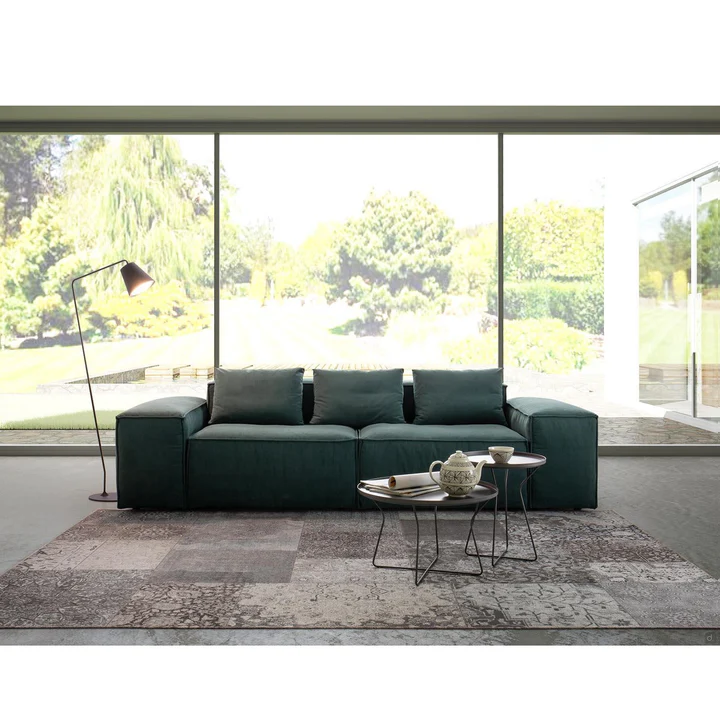 Square sofa from high quality materials