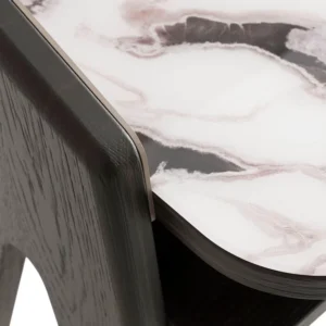 Alternative view of Bavero trinity white nightstand