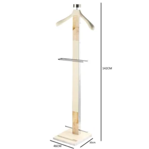 Alternative view of Levanzo valet stand