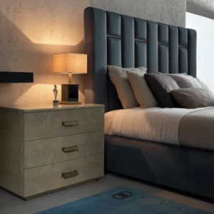 Alternative view of Loft 3-drawer nightstand
