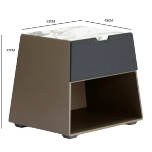 Alternative view of Mirzam bedside table